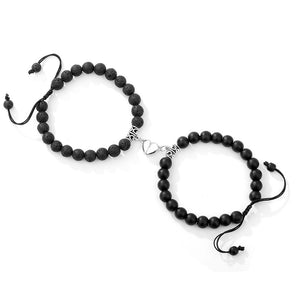 A Pair Of Magnetic Couple Bracelets