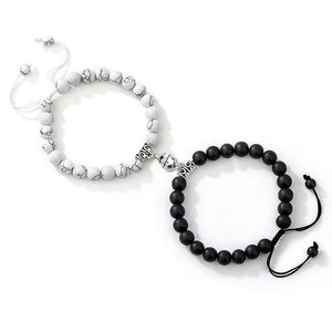 A Pair Of Magnetic Couple Bracelets