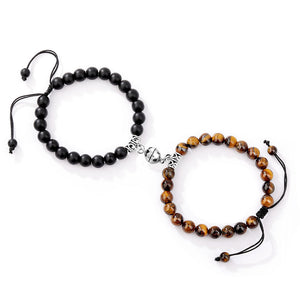 A Pair Of Magnetic Couple Bracelets