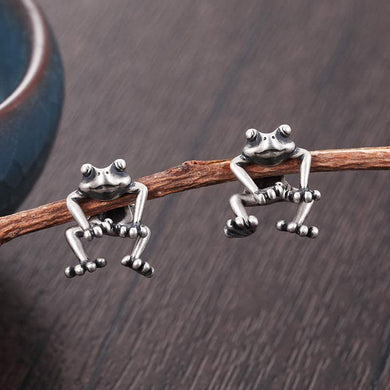 Frog Stud Earings