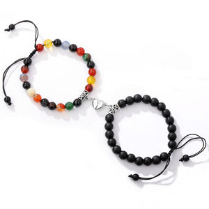 A Pair Of Magnetic Couple Bracelets