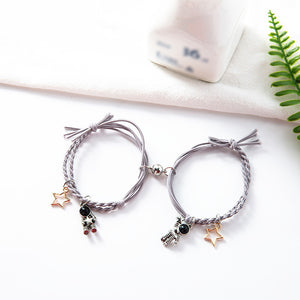 A Pair Of Magnetic Couple Bracelets