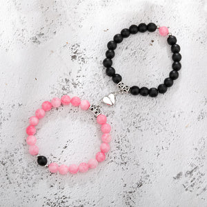 A Pair Of Magnetic Couple Bracelets