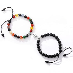 A Pair Of Magnetic Couple Bracelets