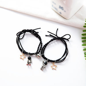 A Pair Of Magnetic Couple Bracelets