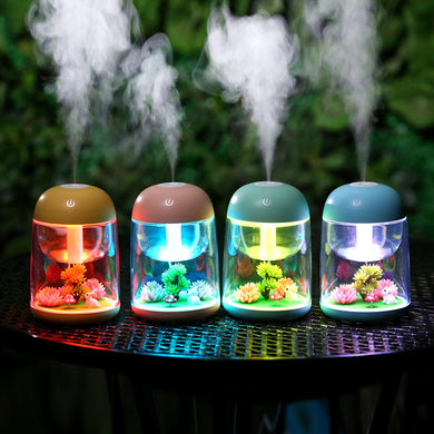 Colorful light air purifier