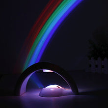 Load image into Gallery viewer, LED Rainbow Projection Night Lamp