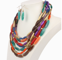 Load image into Gallery viewer, Fashion Color Beads Multi-layer Jewelry Set