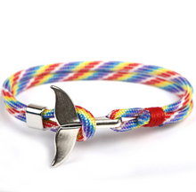 Load image into Gallery viewer, Handmade whale tail bracelet