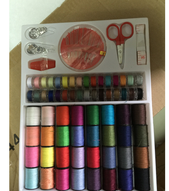 Color sewing machine line (64 rolls) Set 0.16kg