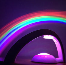 Load image into Gallery viewer, LED Rainbow Projection Night Lamp