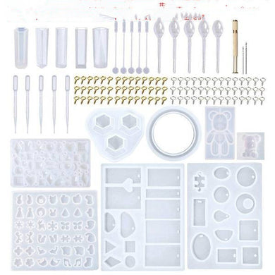 DIY pendant rubber dropping mould set