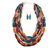 Load image into Gallery viewer, Fashion Color Beads Multi-layer Jewelry Set