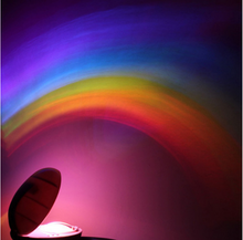 Load image into Gallery viewer, LED Rainbow Projection Night Lamp