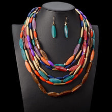 Load image into Gallery viewer, Fashion Color Beads Multi-layer Jewelry Set