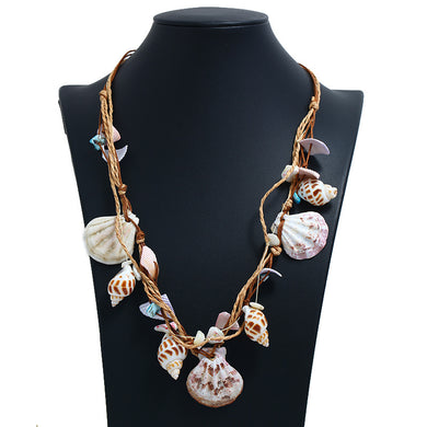 Handmade shell  necklace