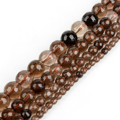 Natural Smoky Quartz Beads