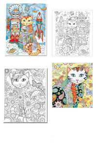 Creative Cat Coloring Book