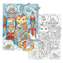 Load image into Gallery viewer, Creative Cat Coloring Book